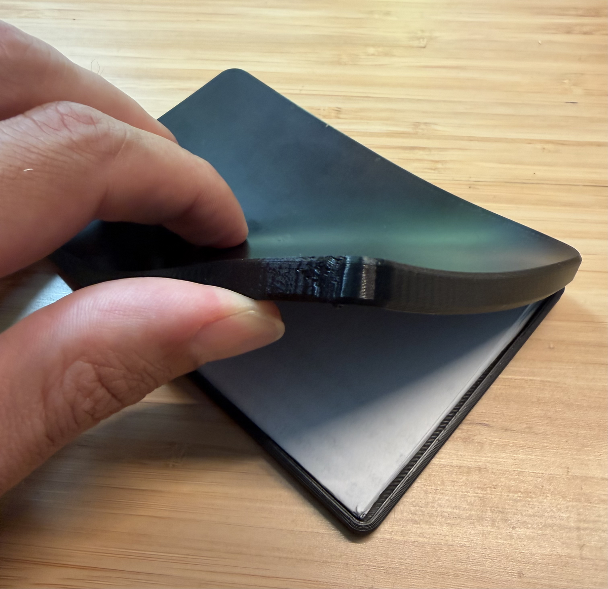 A 3D printed PocketMod wallet